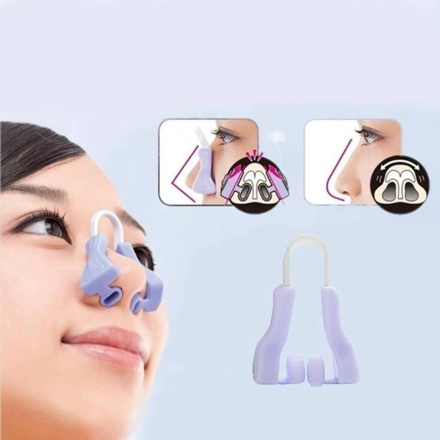 Silicone Nose Shaper Clip