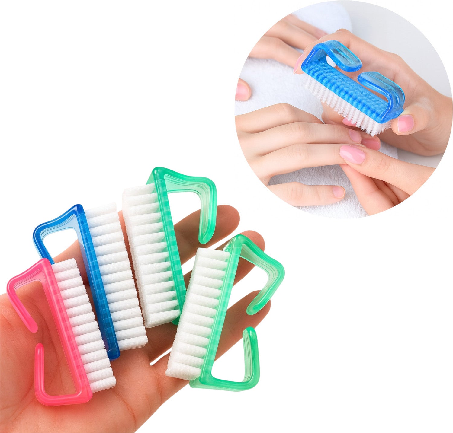 Mini Nail Brush for Pedicure