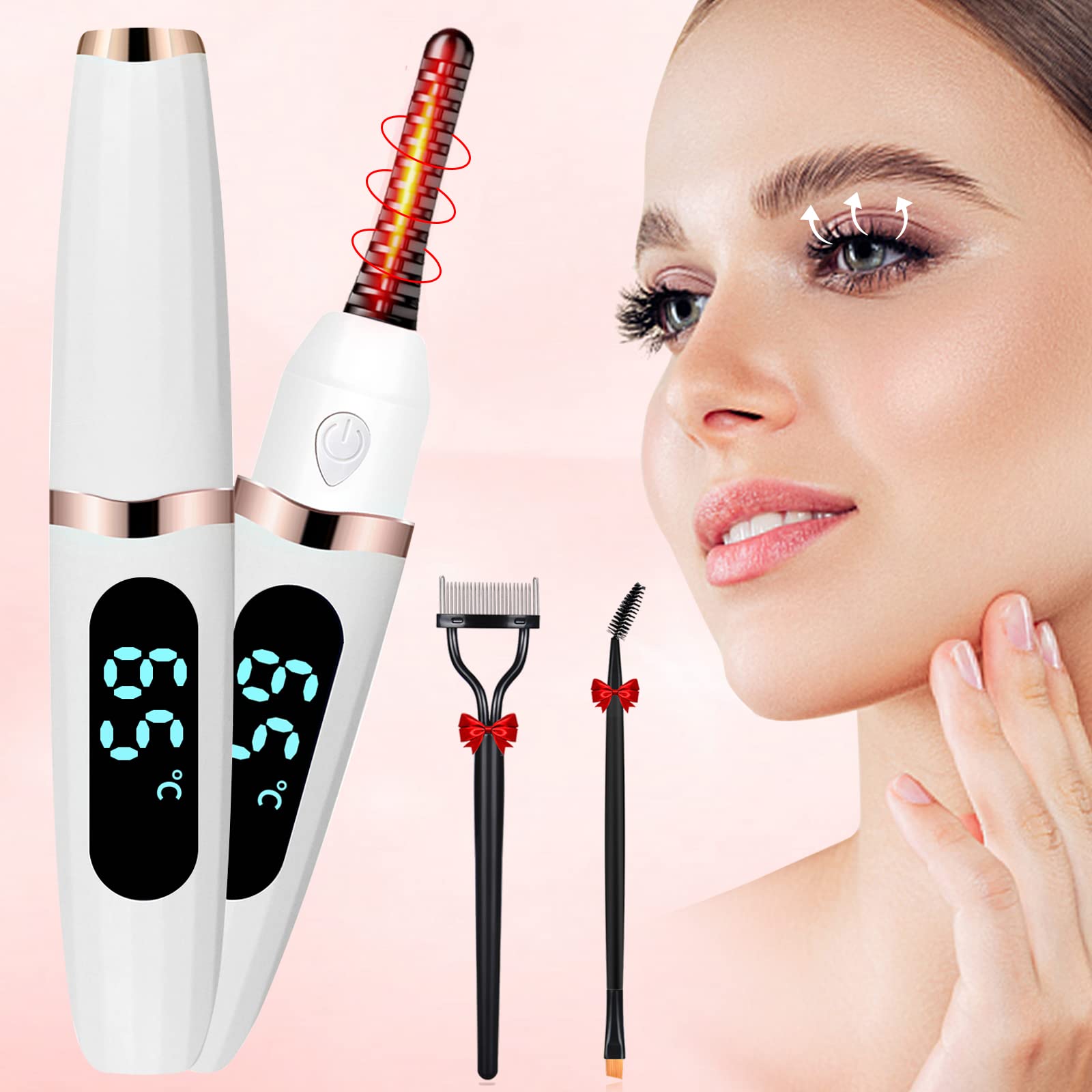 Rechargeable Heated Eyelash Curler