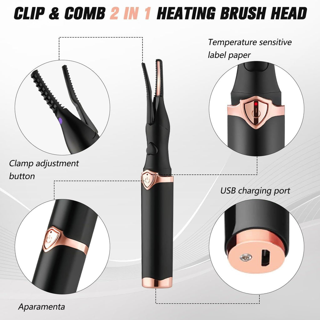 Rechargeable Heated Eyelash Curler