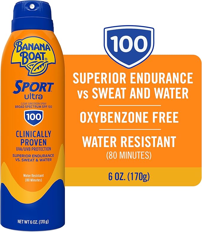 Banana Boat Sport Ultra Clear SPF 100 Spray