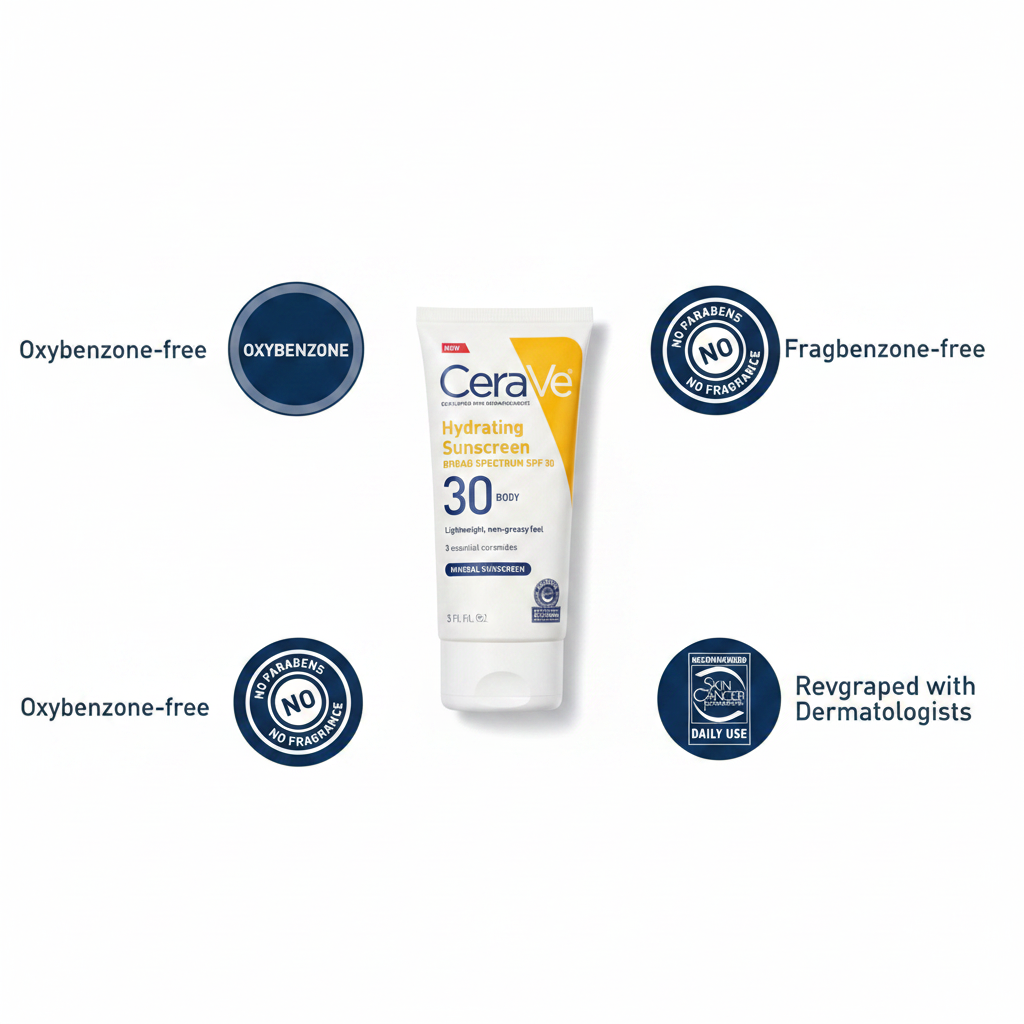 CeraVe Hydrating Sunscreen Face Lotion SPF 30