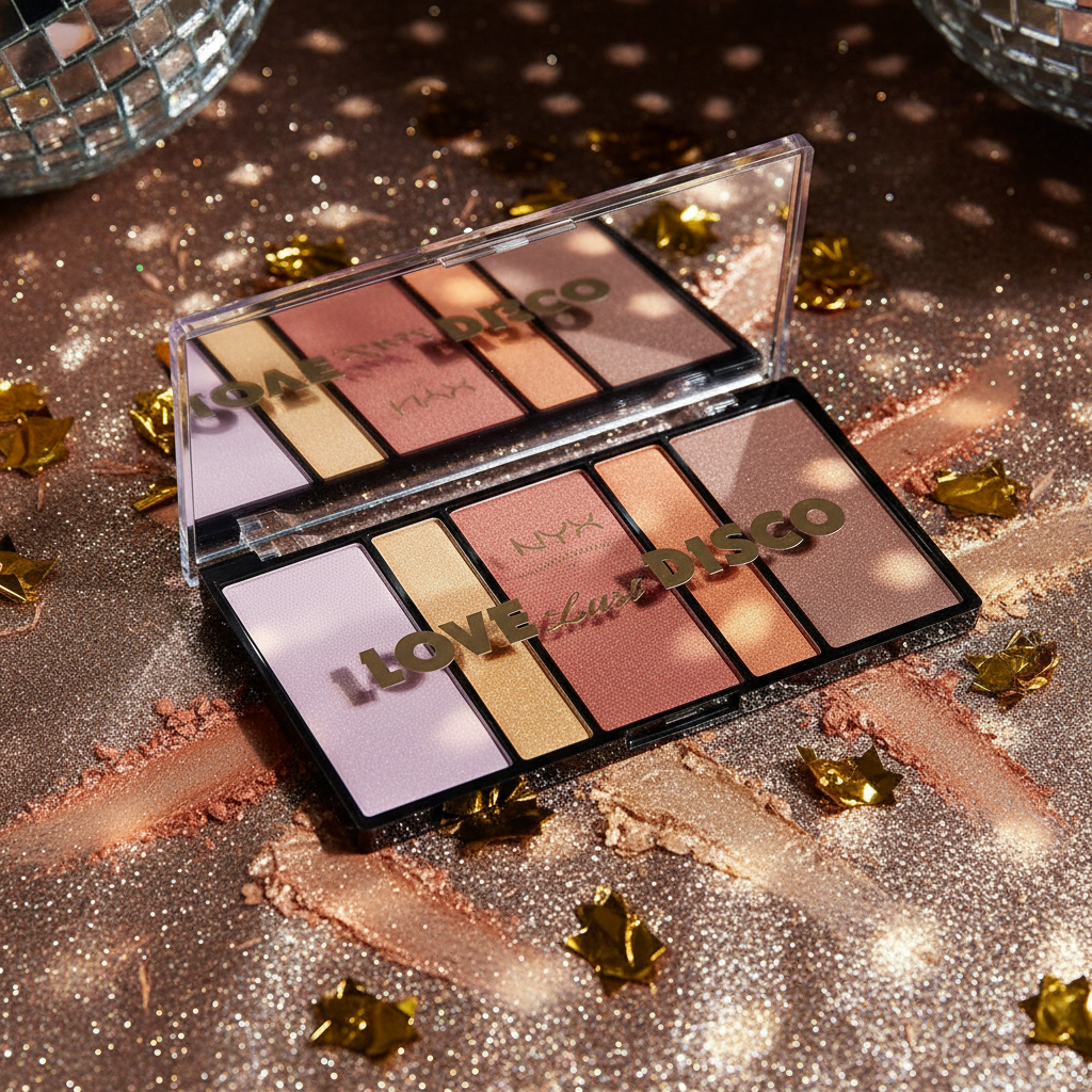 NYX Professional Makeup – Love Lust Disco Highlight Palette