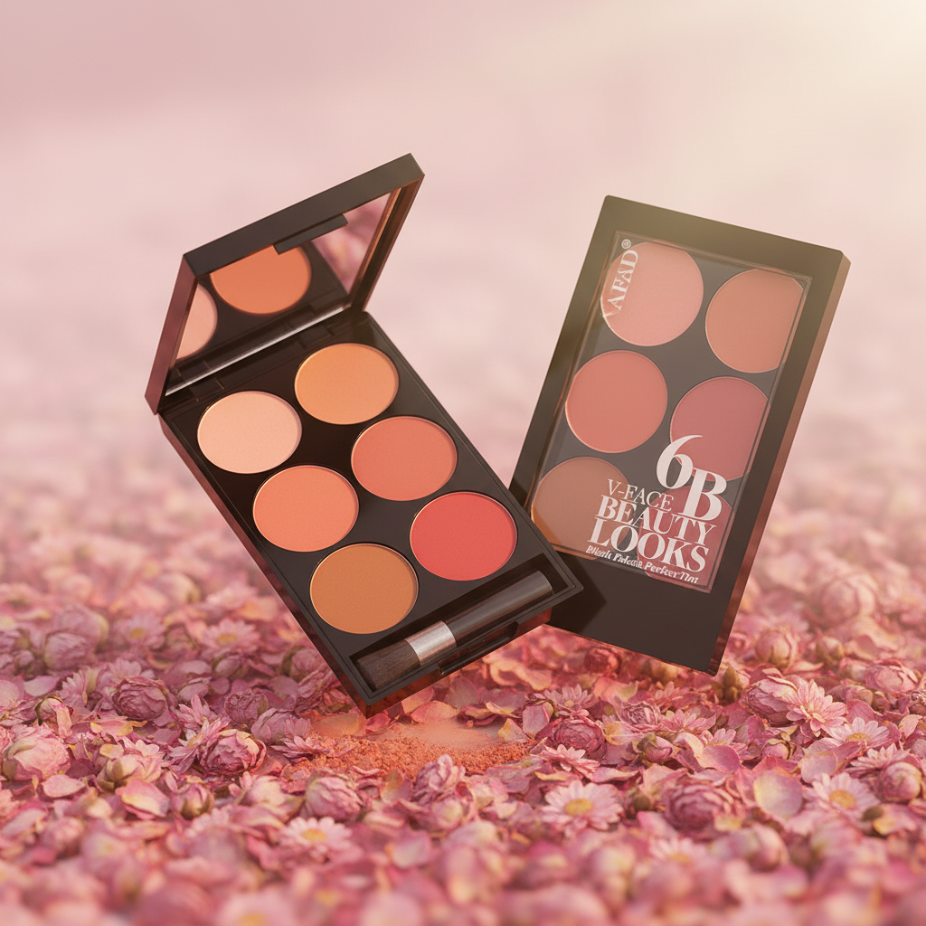 6-Color Blush Palette