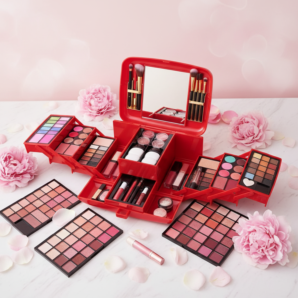 Classic Deluxe Vanity Case Make-Up Kit