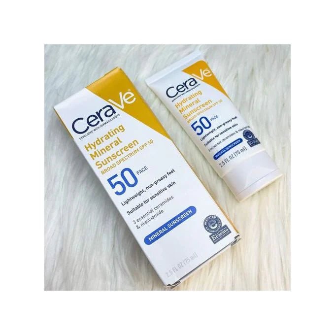 CeraVe Hydrating Mineral Sunscreen SPF 50