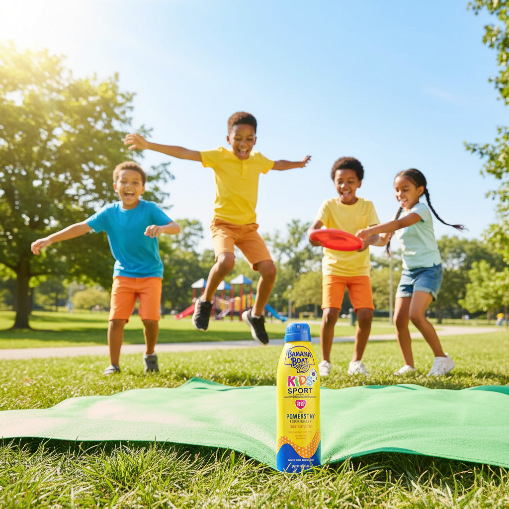 Banana Boat Kids Sport SPF 50+ Sunscreen Lotion Spray