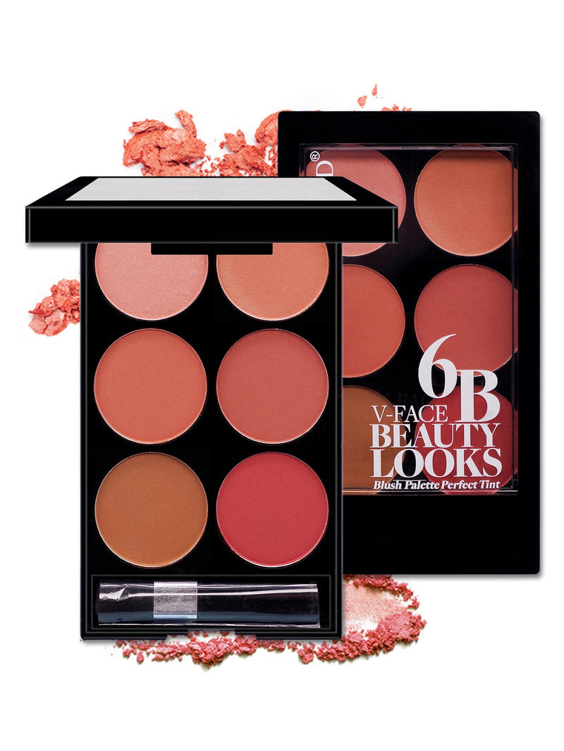 6-Color Blush Palette