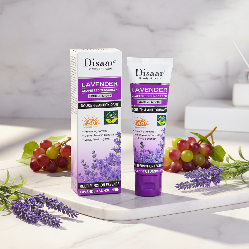 Disaar - Lavender Grapeseed Sunscreen SPF 50