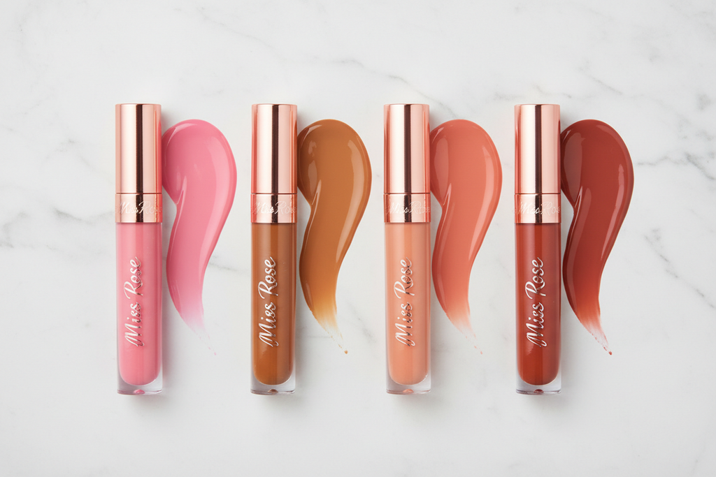 Miss Rose Lip Gloss — High-Shine Moisturizing Formula