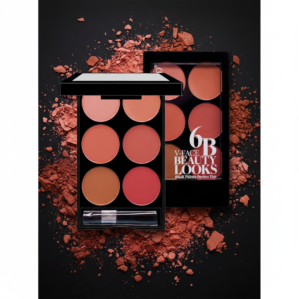 6-Color Blush Palette