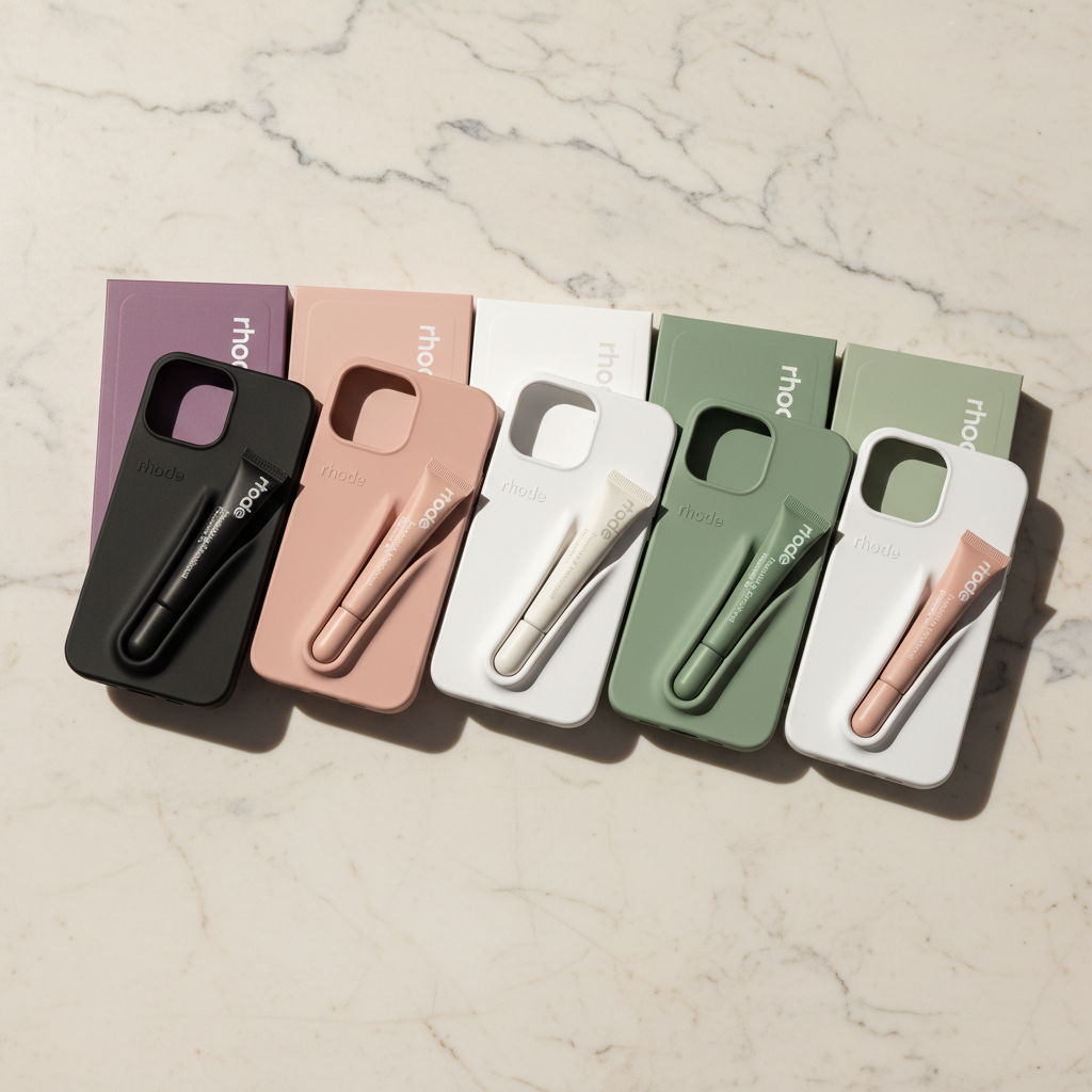 Rhode Lip Gloss Holder iPhone Case